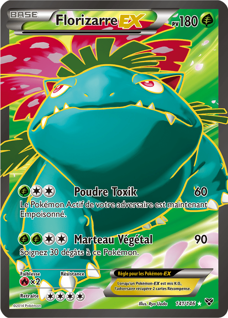 Florizarre EX - XY - 141 - Ultra rare