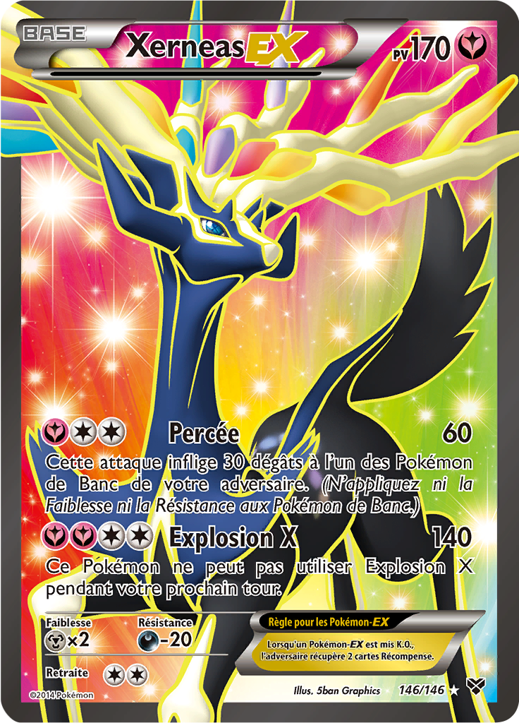 Xerneas EX - XY - 146 - Ultra rare