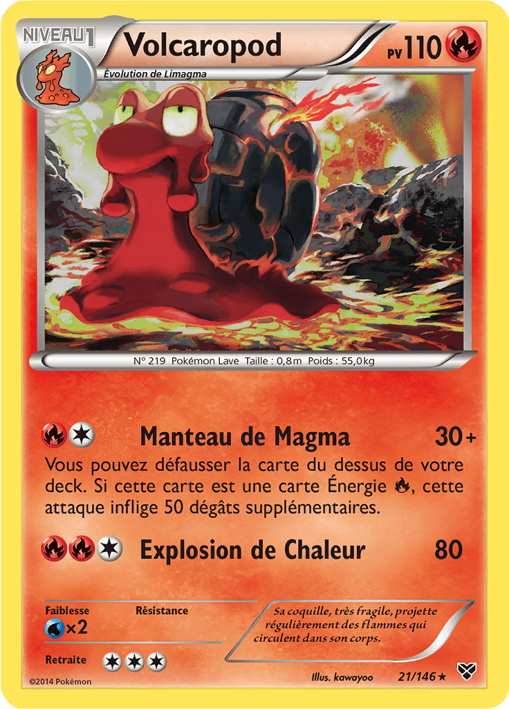 Volcaropod - XY - 021 - Rare