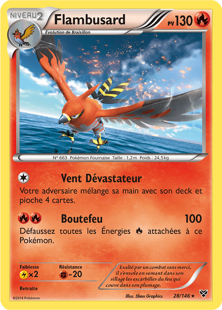 Flambusard - XY - 028 - Holographique