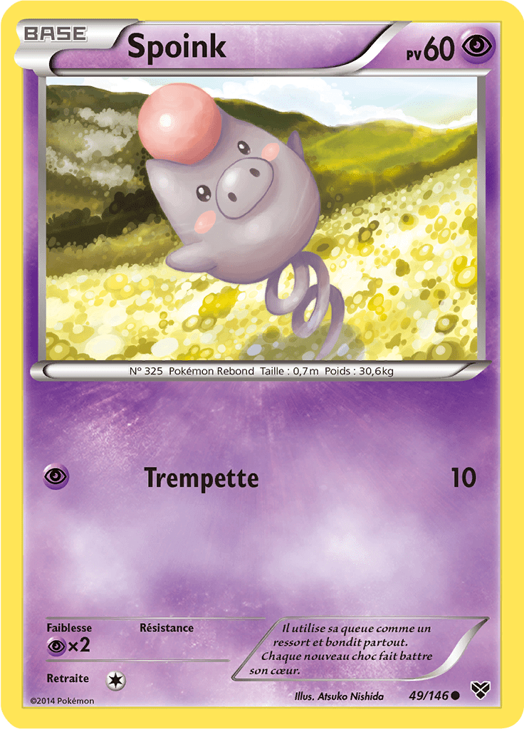 Spoink - XY - 049 - Commune