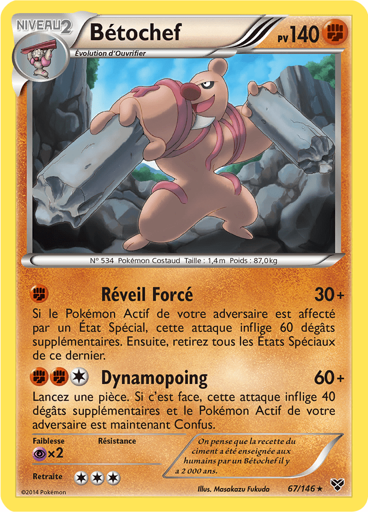 Bétochef - XY - 067 - Rare