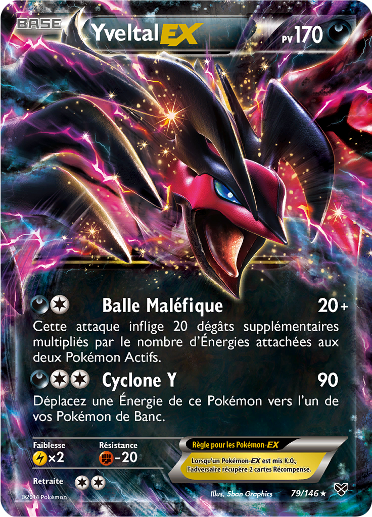 Yveltal EX - XY - 079 - Ultra rare