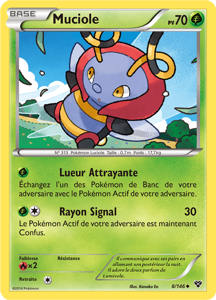 Muciole - XY - 008 - Peu commune