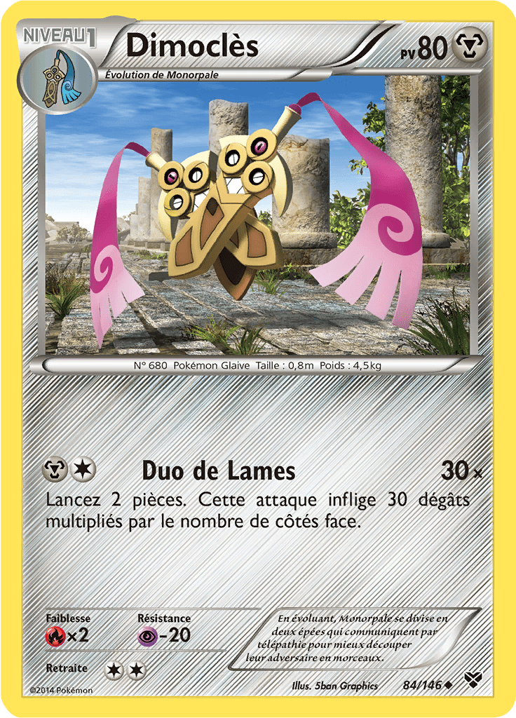 Dimoclès - XY - 084 - Peu commune