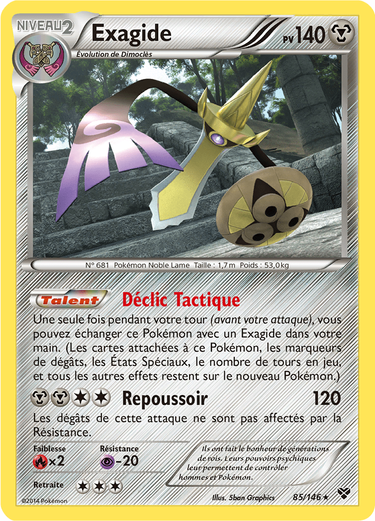 Exagide - XY - 085 - Rare