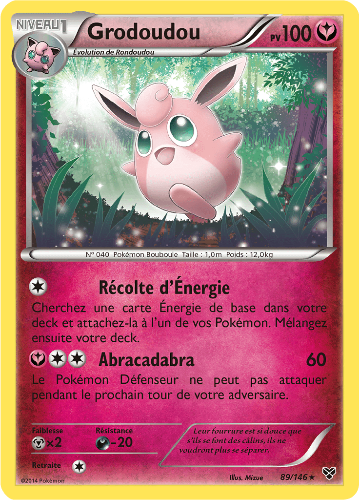 Grodoudou - XY - 089 - Rare