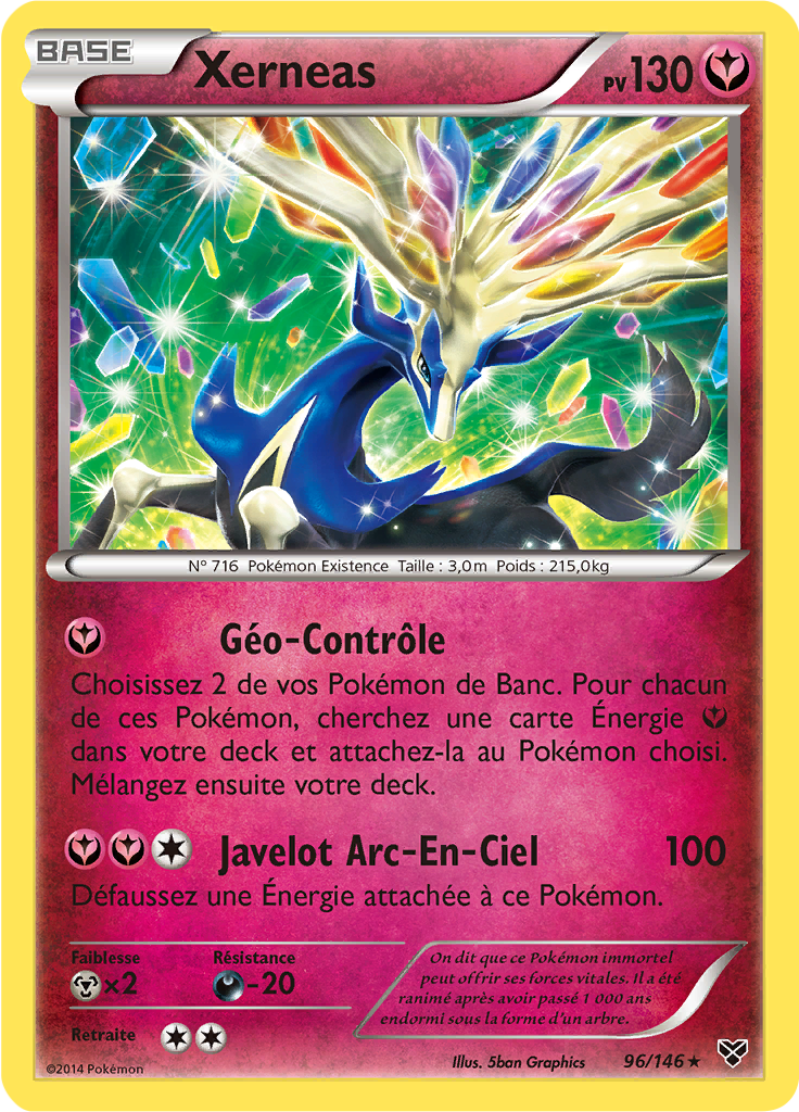 Xerneas - XY - 096 - Rare