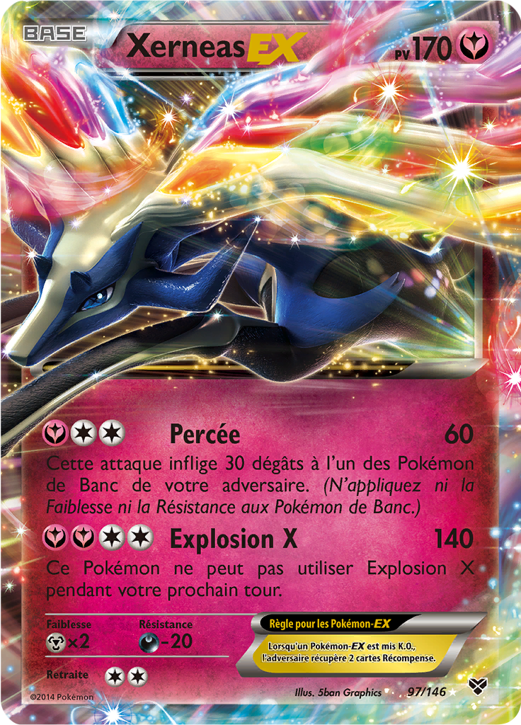 Xerneas EX - XY - 097 - Ultra rare
