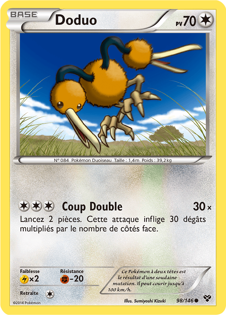 Doduo - XY - 098 - Commune