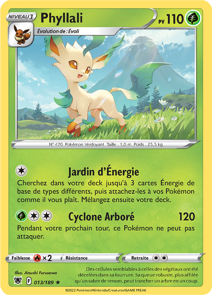 Phyllali - EB Astres Radieux - 013/189 - Rare
