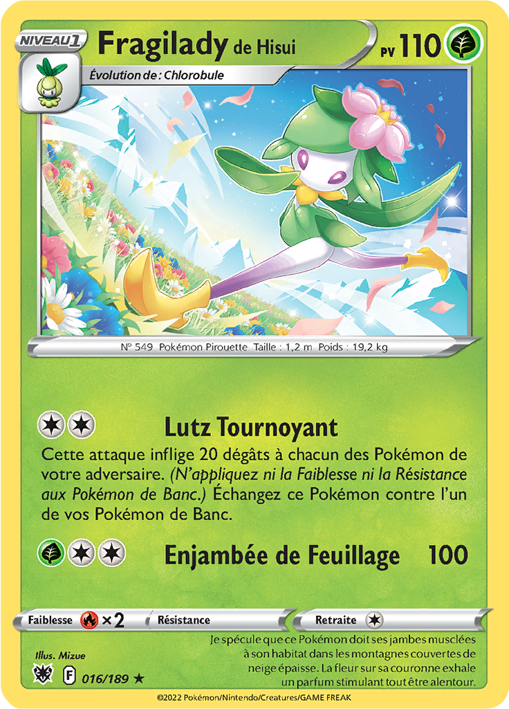 Fragilady de Hisui - EB Astres Radieux - 016/189 - Holographique