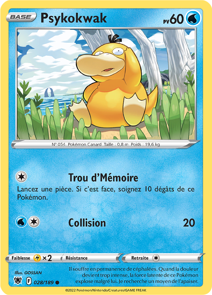 Psykokwak - EB Astres Radieux - 028/189 - Commune