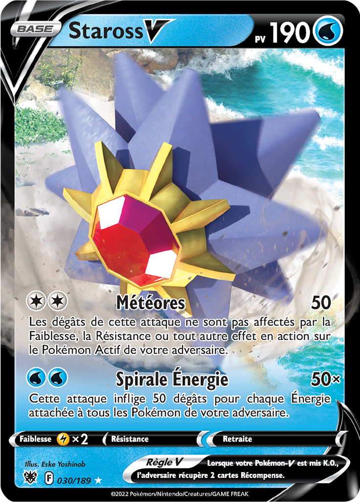 Staross V - EB Astres Radieux - 030/189 - Ultra rare