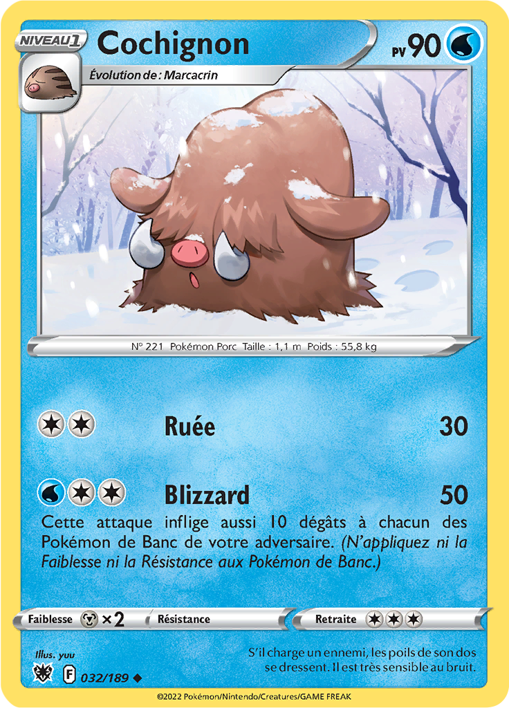 Cochignon - EB Astres Radieux - 032/189 - Peu commune