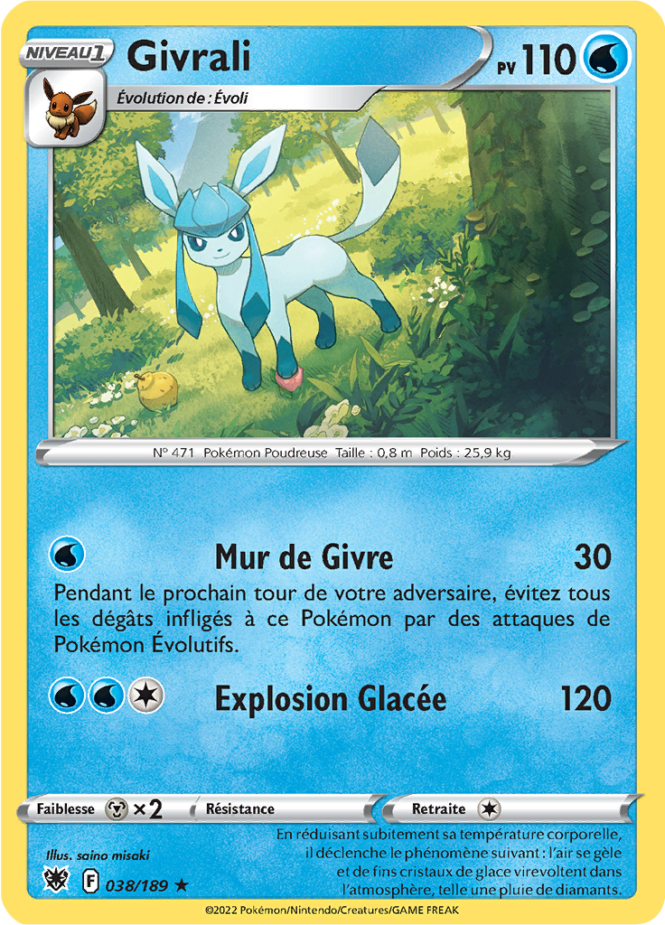 Givrali - EB Astres Radieux - 038/189 - Rare