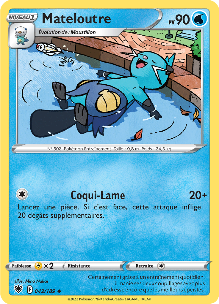 Mateloutre - EB Astres Radieux - 042/189 - Peu commune
