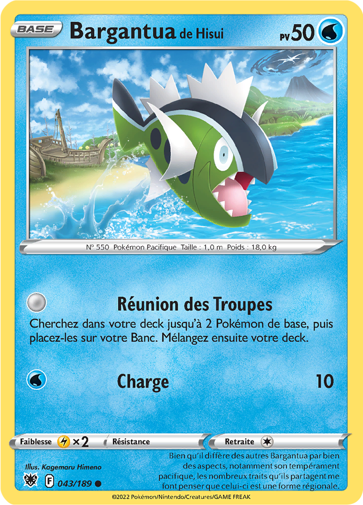 Bargantua de Hisui - EB Astres Radieux - 043/189 - Commune