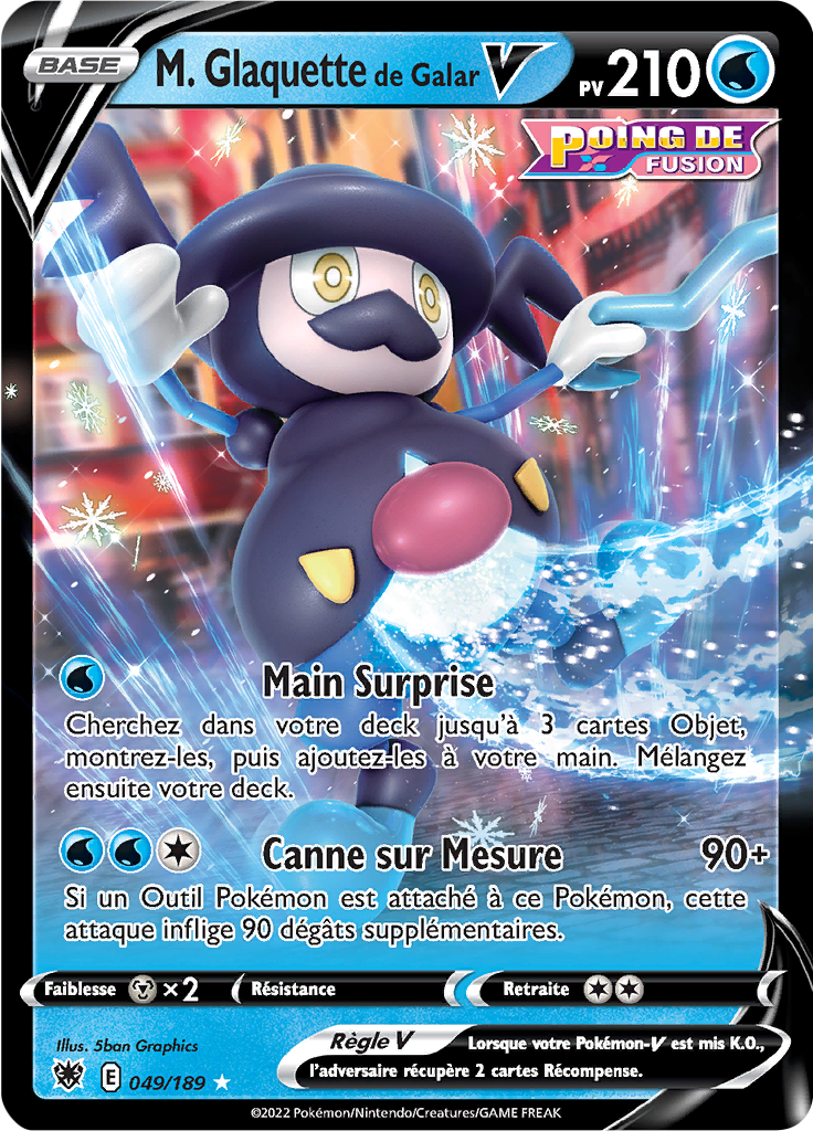 M. Glaquette de Galar V - EB Astres Radieux - 049/189 - Ultra rare