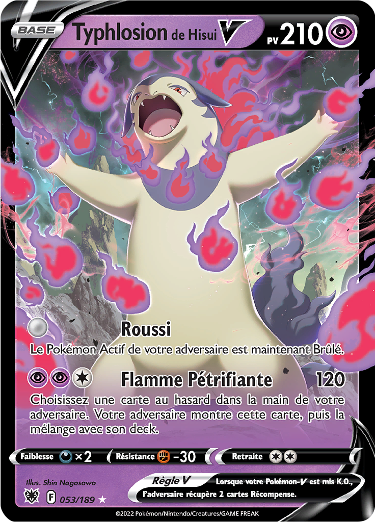 Typhlosion de Hisui V - EB Astres Radieux - 053/189 - Ultra rare