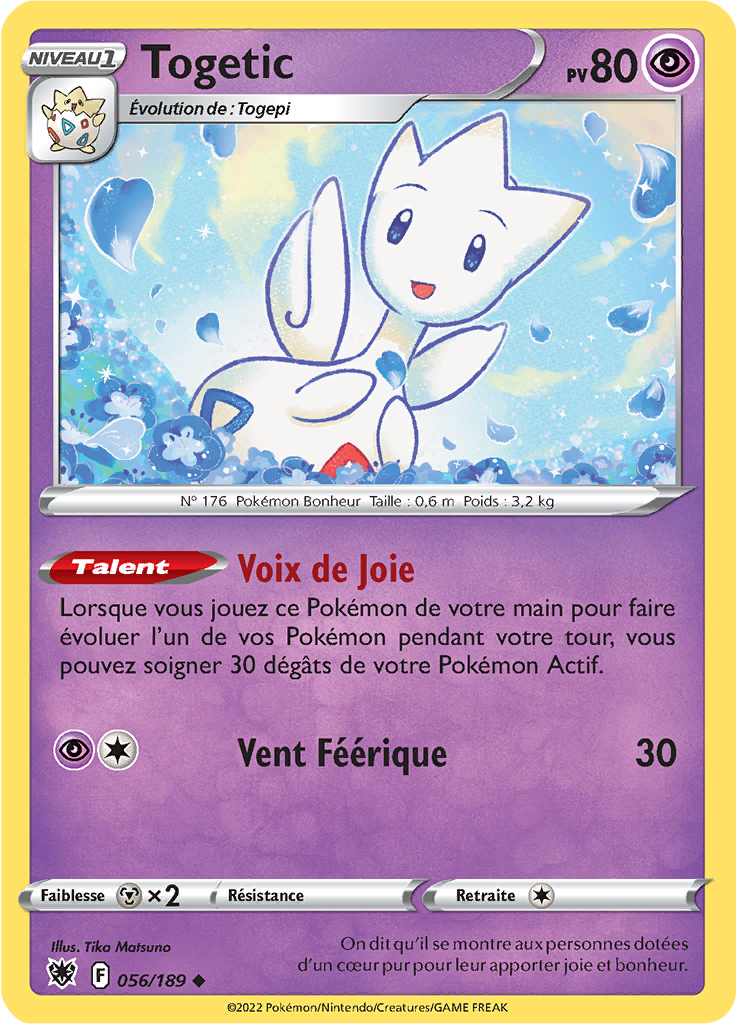 Togetic - EB Astres Radieux - 056/189 - Peu commune