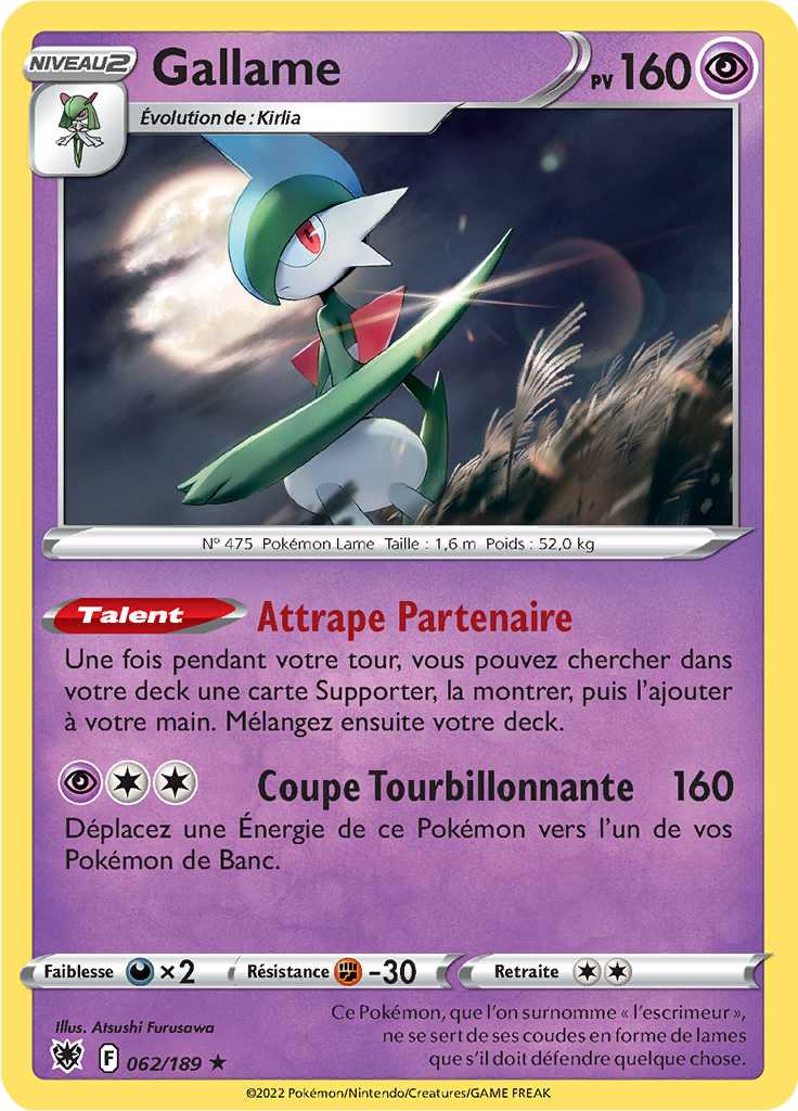 Gallame - EB Astres Radieux - 062/189 - Holographique