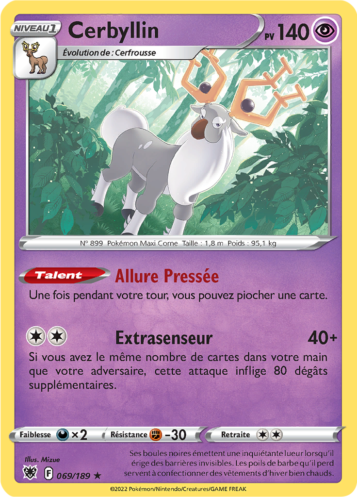 Cerbyllin - EB Astres Radieux - 069/189 - Holographique