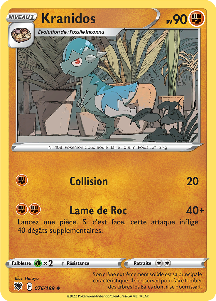 Kranidos - EB Astres Radieux - 076/189 - Peu commune