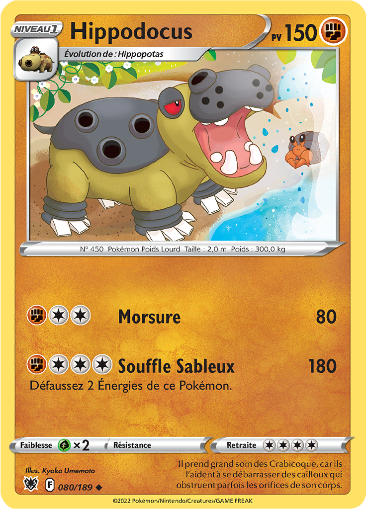 Hippodocus - EB Astres Radieux - 080/189 - Peu commune