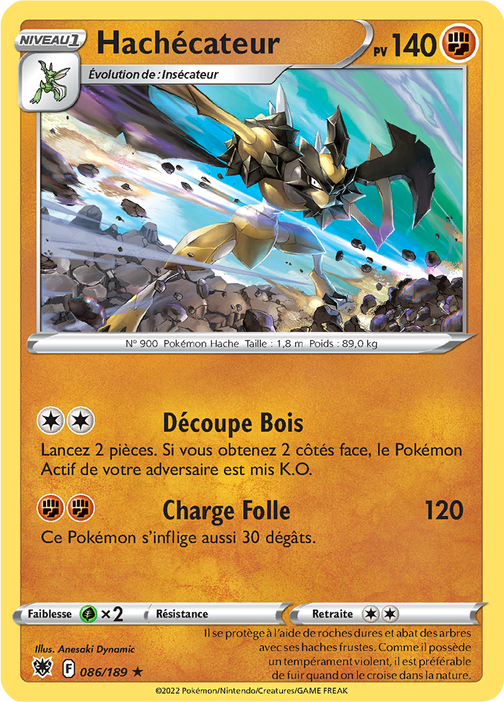 Hachécateur - EB Astres Radieux - 086/189 - Rare
