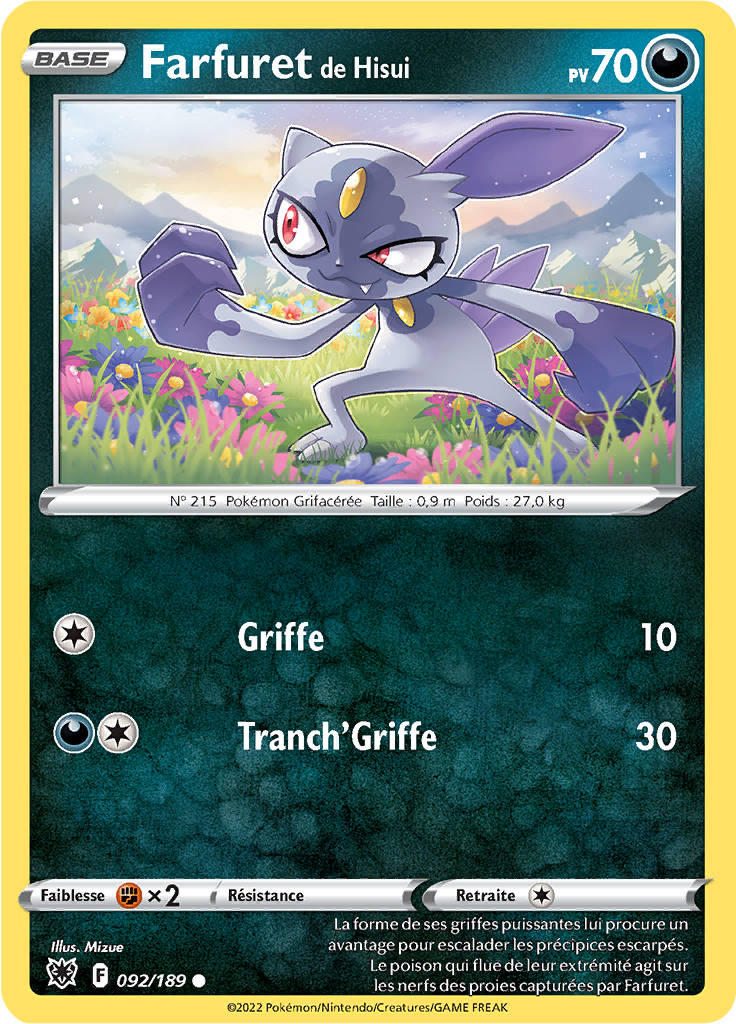 Farfuret de Hisui - EB Astres Radieux - 092/189 - Commune