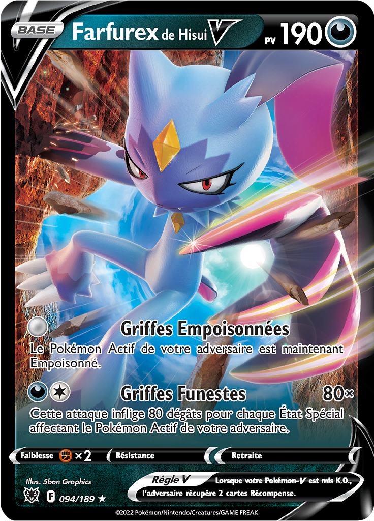 Farfurex de Hisui V - EB Astres Radieux - 094/189 - Ultra rare