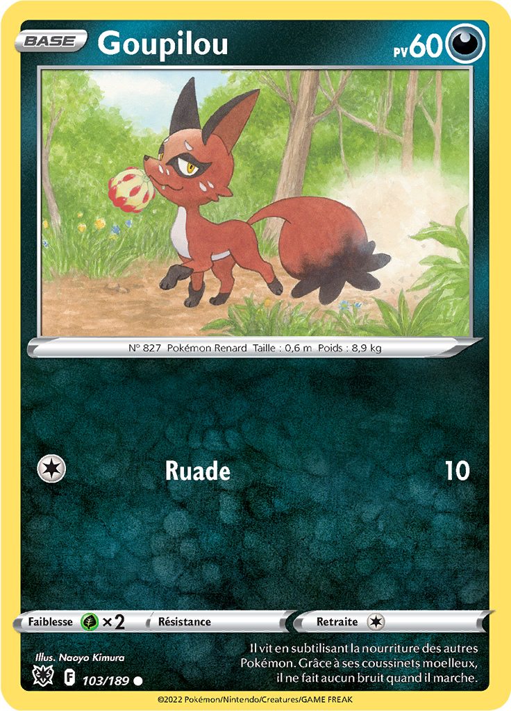Goupilou - EB Astres Radieux - 103/189 - Commune