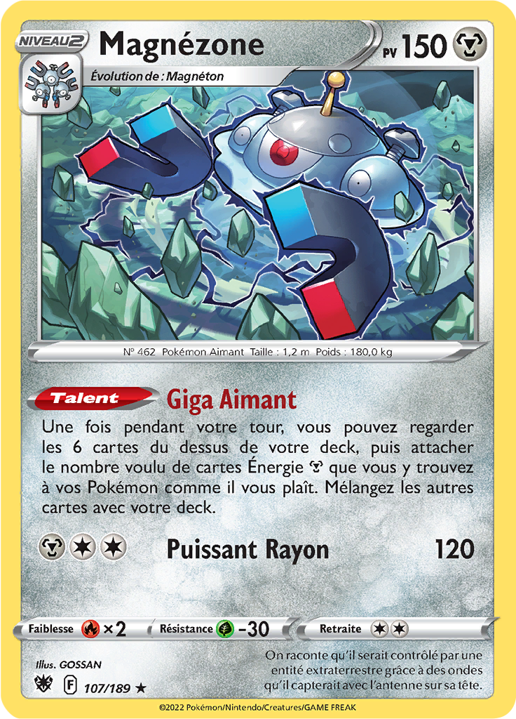 Magnézone - EB Astres Radieux - 107/189 - Holographique