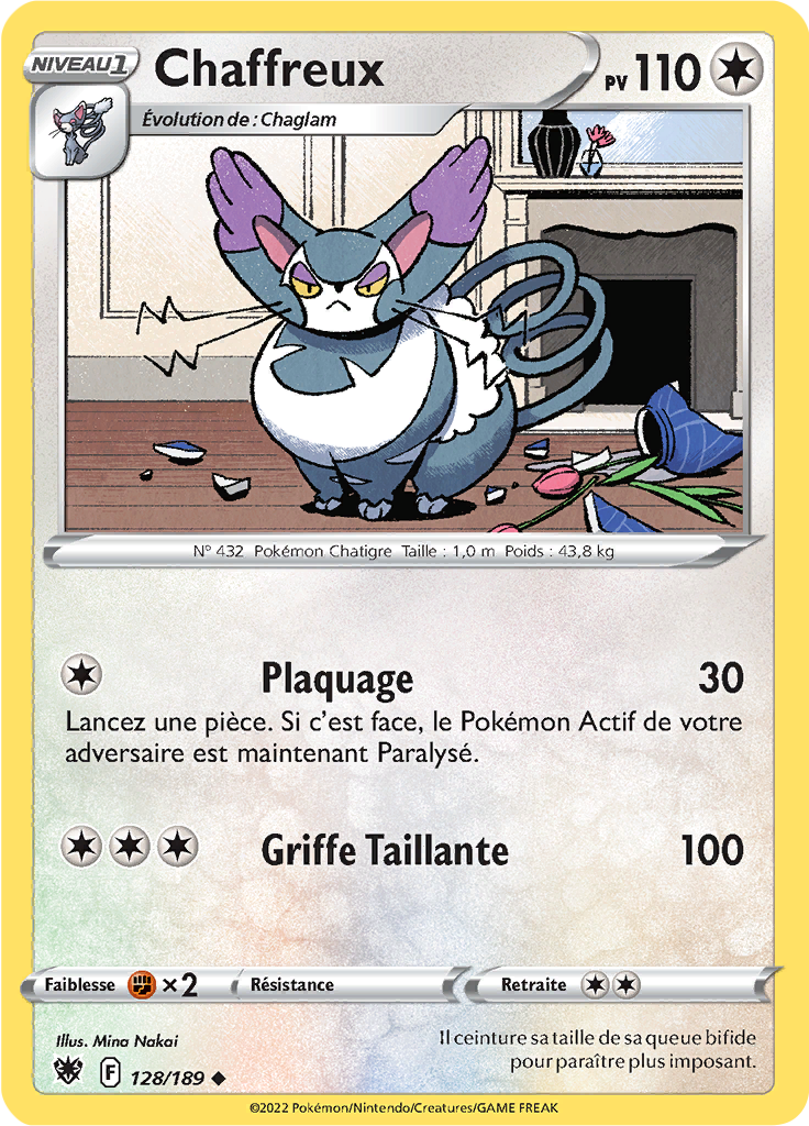 Chaffreux - EB Astres Radieux - 128/189 - Peu commune