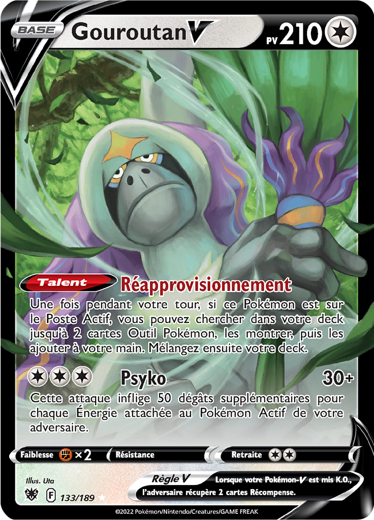 Gouroutan V - EB Astres Radieux - 133/189 - Ultra rare