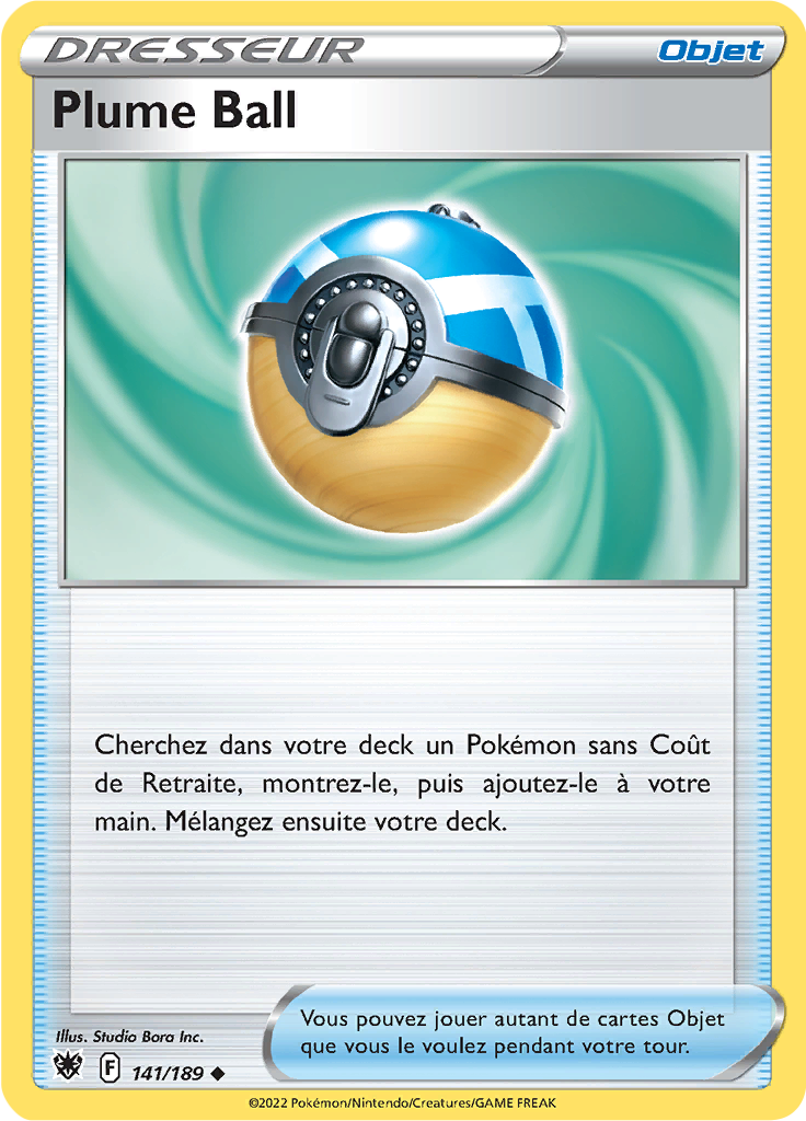 Plume Ball - EB Astres Radieux - 141/189 - Peu commune