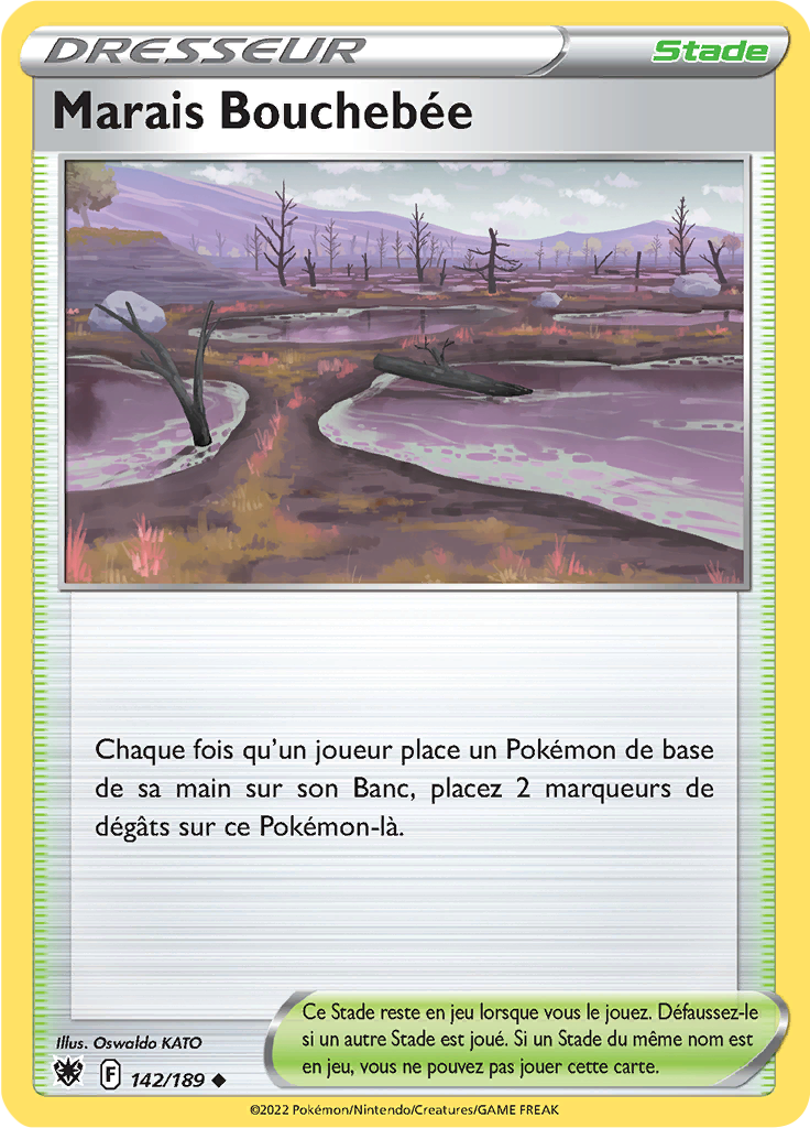 Marais Bouchebée - EB Astres Radieux - 142/189 - Peu commune