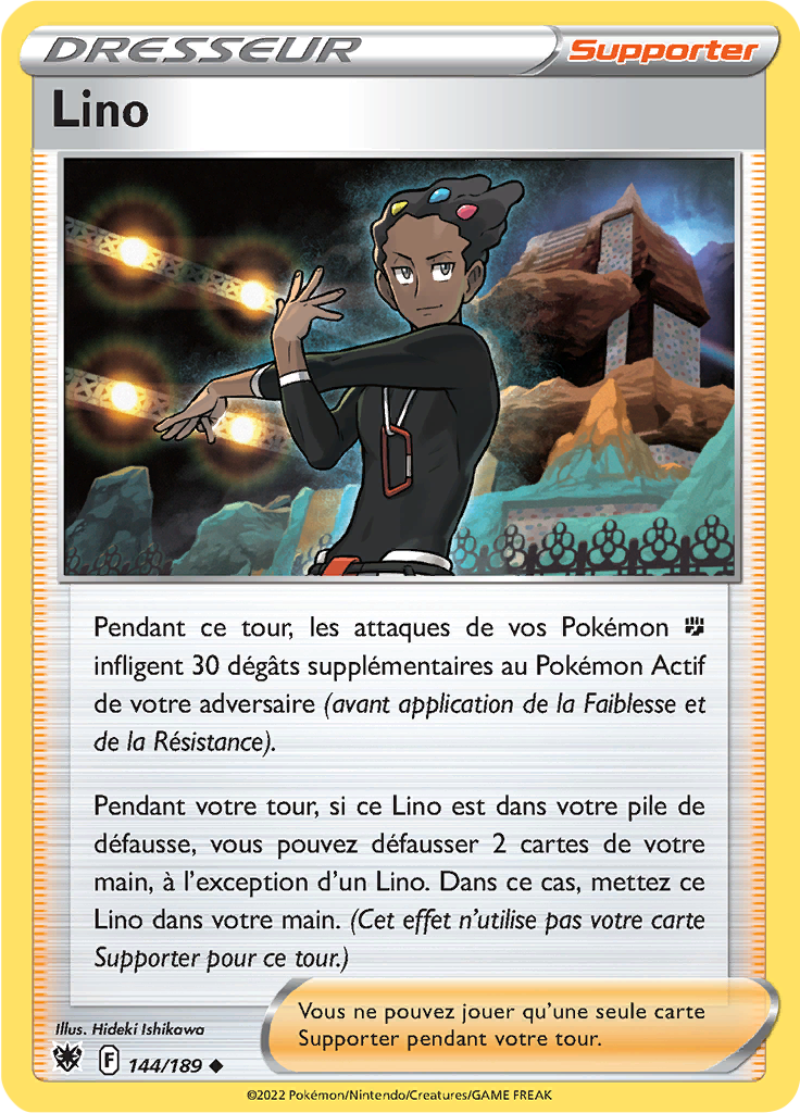 Lino - EB Astres Radieux - 144/189 - Peu commune