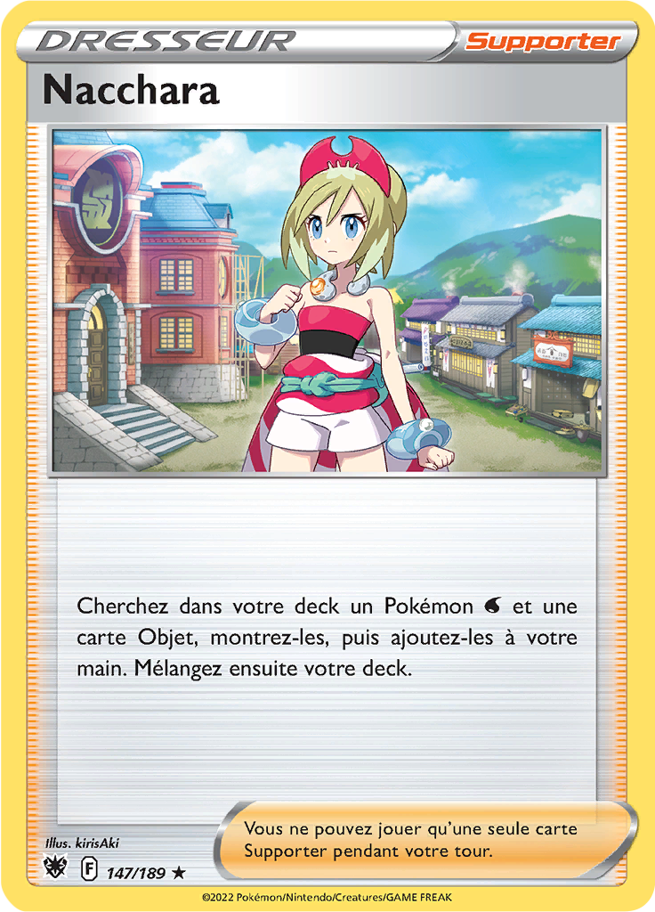 Nacchara - EB Astres Radieux - 147/189 - Holographique