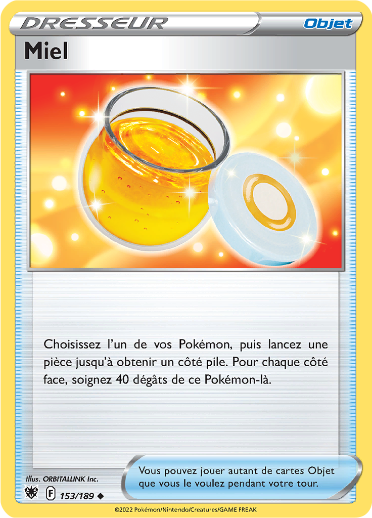 Miel - EB Astres Radieux - 153/189 - Peu commune