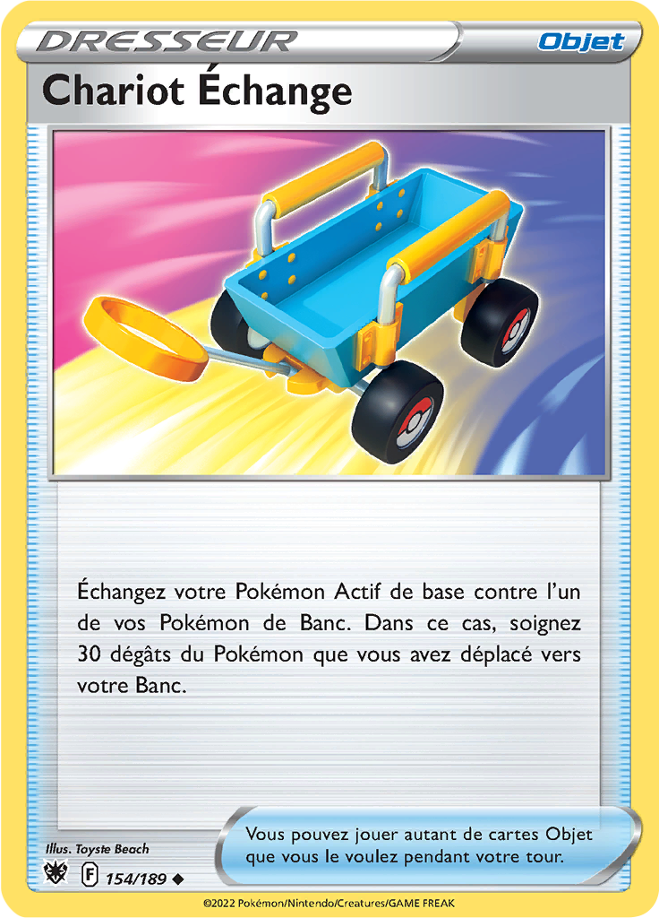 Chariot Échange - EB Astres Radieux - 154/189 - Peu commune