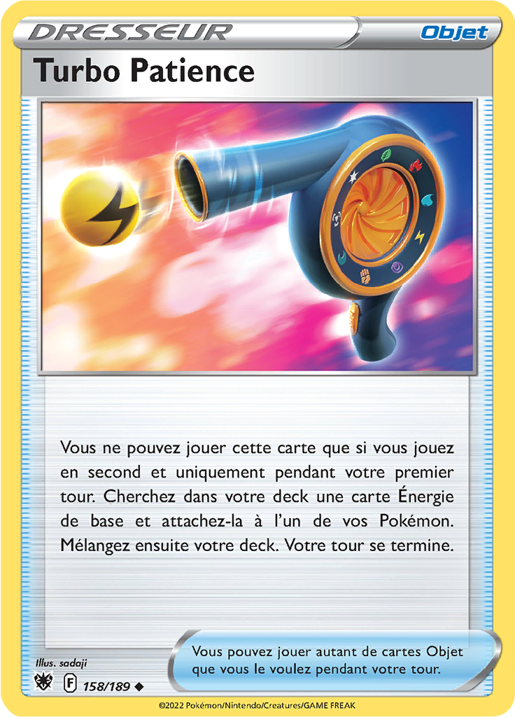 Turbo Patience - EB Astres Radieux - 158/189 - Peu commune