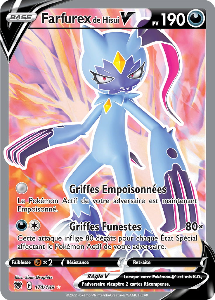 Farfurex de Hisui V - EB Astres Radieux - 174/189 - Ultra rare