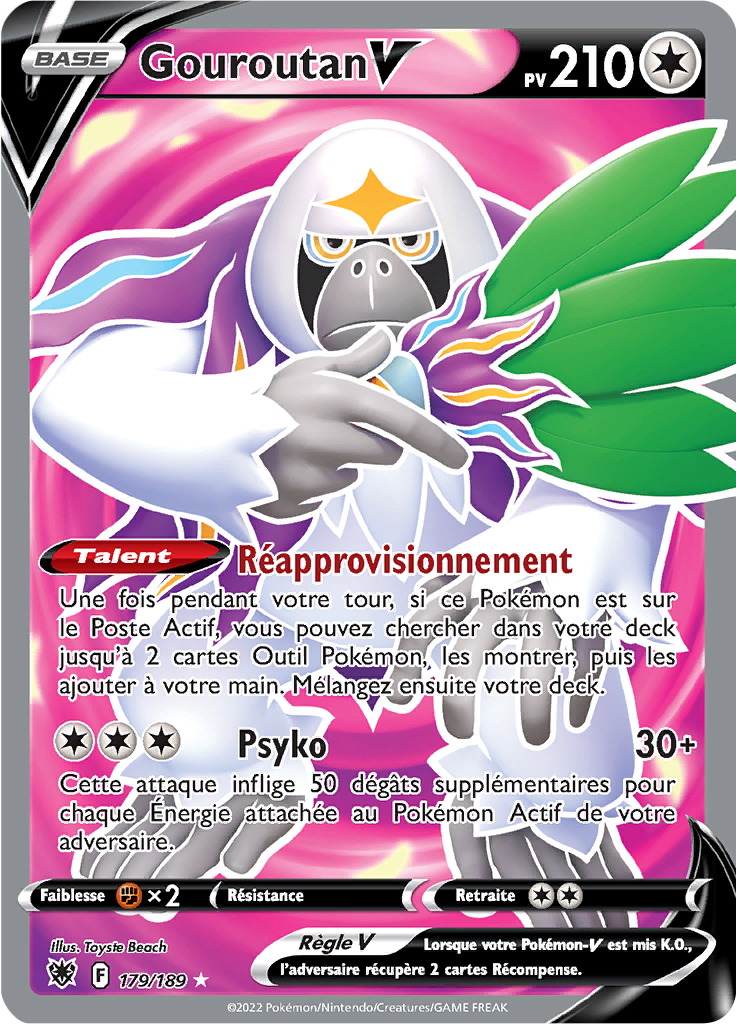 Gouroutan V - EB Astres Radieux - 179/189 - Ultra rare