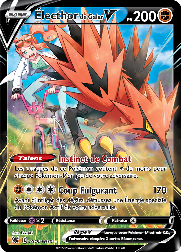 Électhor de Galar V - EB Astres Radieux - TG19/TG30 - Ultra rare