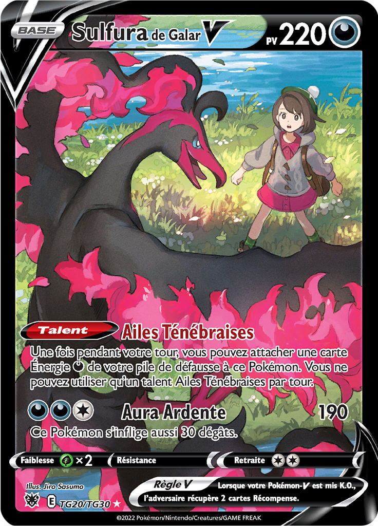 Sulfura de Galar V - EB Astres Radieux - TG20/TG30 - Ultra rare