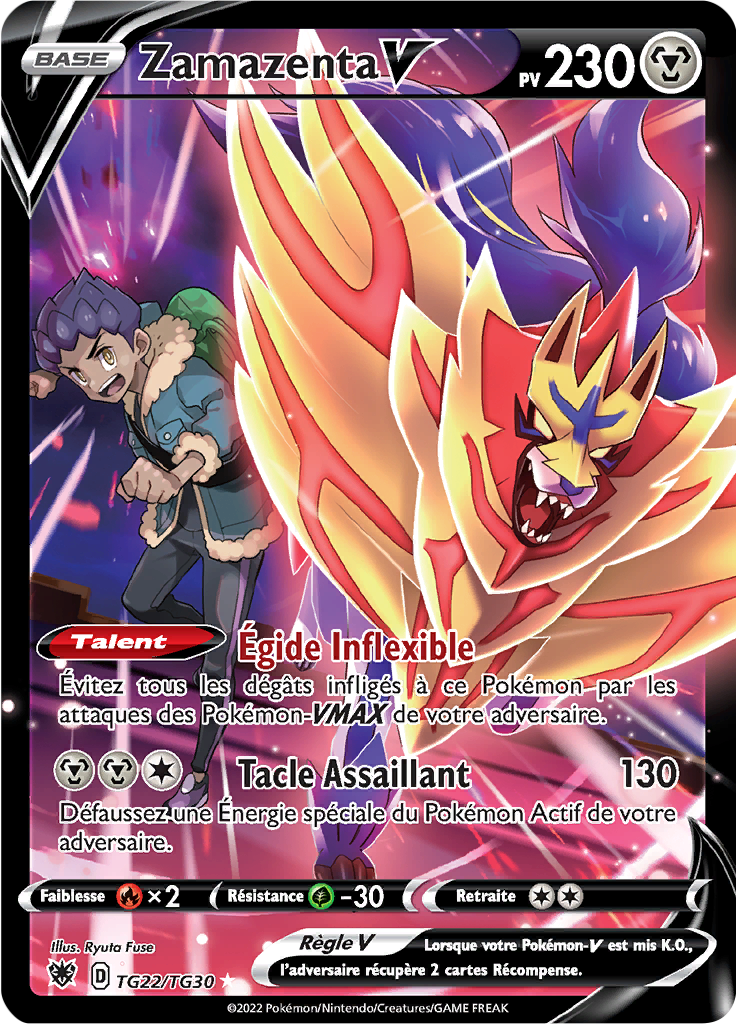 Zamazenta V - EB Astres Radieux - TG22/TG30 - Ultra rare