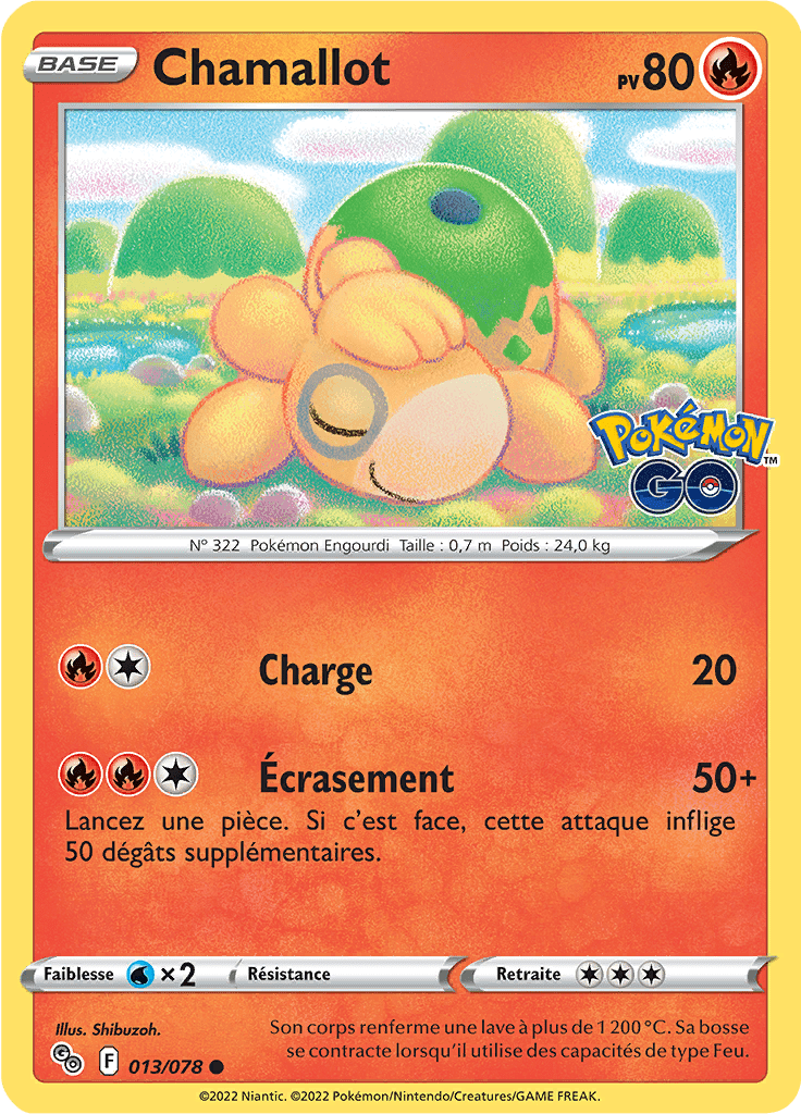 Chamallot - Pokémon GO - 013/078 - Commune