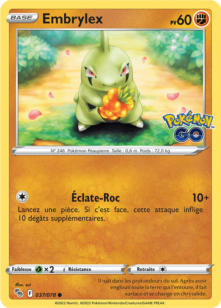 Embrylex - Pokémon GO - 037/078 - Commune